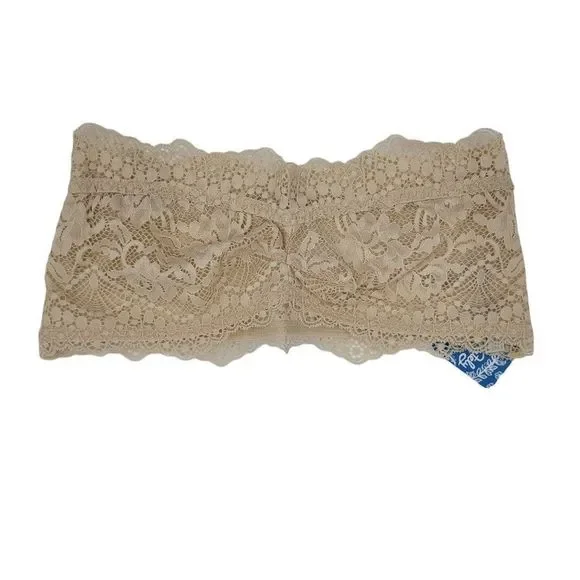 Free People Lacey Looks Bandeau OB1210880 Revolve FREE-WI466 Nude Sz XS - Picture 2 of 7